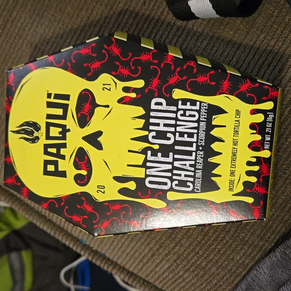 Paqui One Chip Challenge Carolina Reaper- New